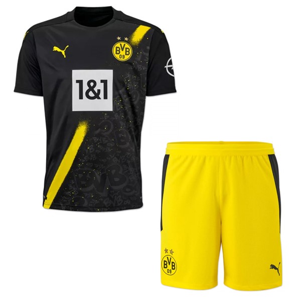 Camiseta Borussia Dortmund 2ª Kit Niños 2020 2021 Negro
